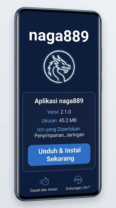 Tampilan halaman APK naga889